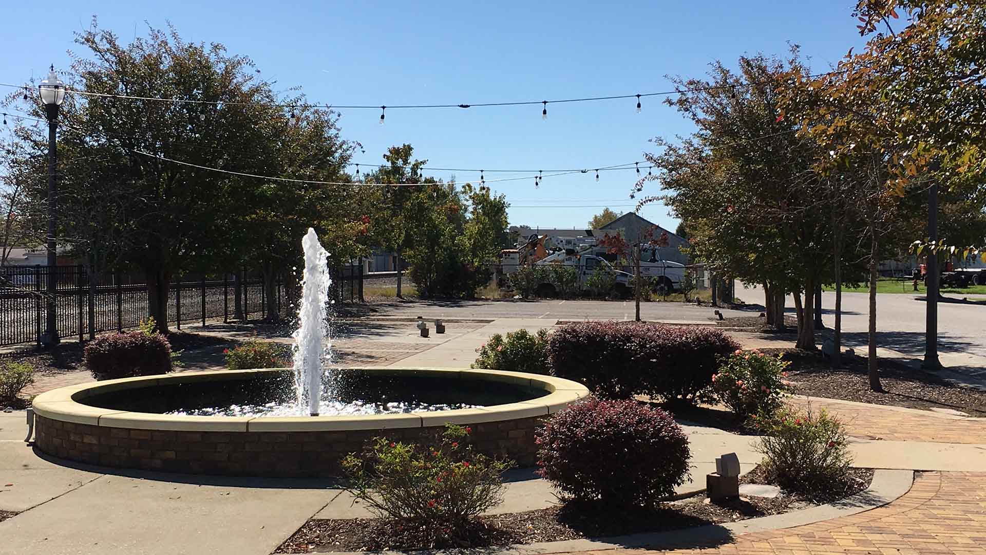 fountain in Dillon