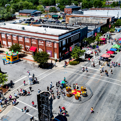 downtown celebration